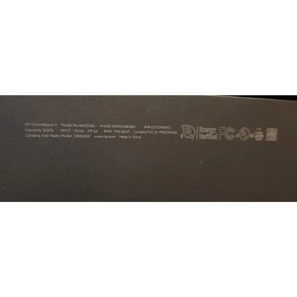 2021 HP Chromebook 11a-nb0013dx 11
